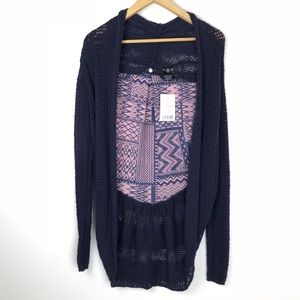 NWT Anthro Knitted & Knotted Gardenside Cardigan